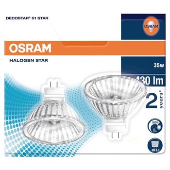 Osram Decostar 51S 44865 12V 35W 36D WFL (2 pieces)