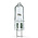 Osram Halostar Starlite 64425S 20W G4 12V clair