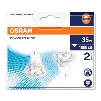 Osram Decostar 35 35W 44892 12Volt GU4 36D (2 pieces)