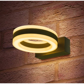 INTEGRAL Ciclo - outdoor wandlamp donker grijs 11W 480 Lm 3000K IP65