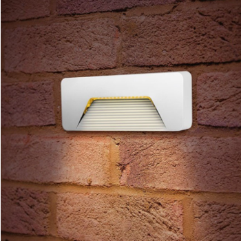 INTEGRAL Pathlux Brick - applique d'extérieur 3W 3000K 150lm IP65 Blanc