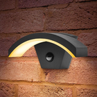 INTEGRAL Curve PIR - applique d'extérieur 7,6W 3000K 360lm IP54