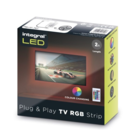 INTEGRAL Plug&Play RGB LED strip for behind TV 2meter 1.5W/M 24LED/M 10mm with USB