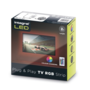 INTEGRAL Bande LED RGB Plug&Play pour derrière TV 2 mètres 1,5W/M 24LED/M 10mm avec USB