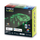 INTEGRAL Plug&Play RGB LED strip IP20 4.5W/M 30LED/M 10mm with AB | Tuya WiFi