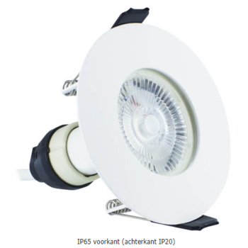 INTEGRAL Remplacement downlight EvoFire ignifuge + raccord GU10 IP65