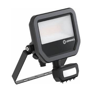 LEDVANCE (Osram) Projecteur LED 17 W/11 W 3000 K 2200 lm/1465 lm IP66 Noir avec capteur