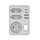 Triple wall socket with 2x USB-C, 2x USB-A and switch