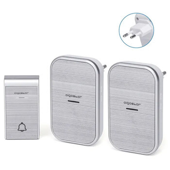 Aigostar Wireless Digital Doorbell Silver/ABS