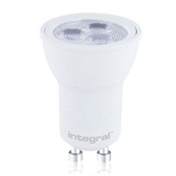 INTEGRAL MR11 - GU10 base LED 3W (30w) 4000K Spot 240V, matt white