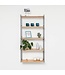 Bookshelf "Black & Wood"