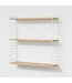 TOMADO Bookshelf | White & Wood