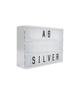 LOCOMOCEAN LIGHTBOX A6 | Silver