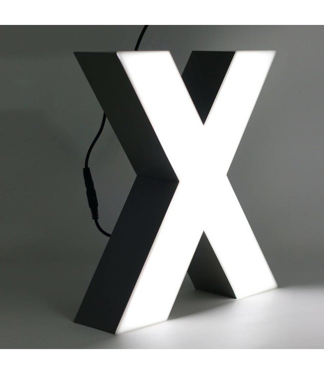 Quizzy LED Lettre X