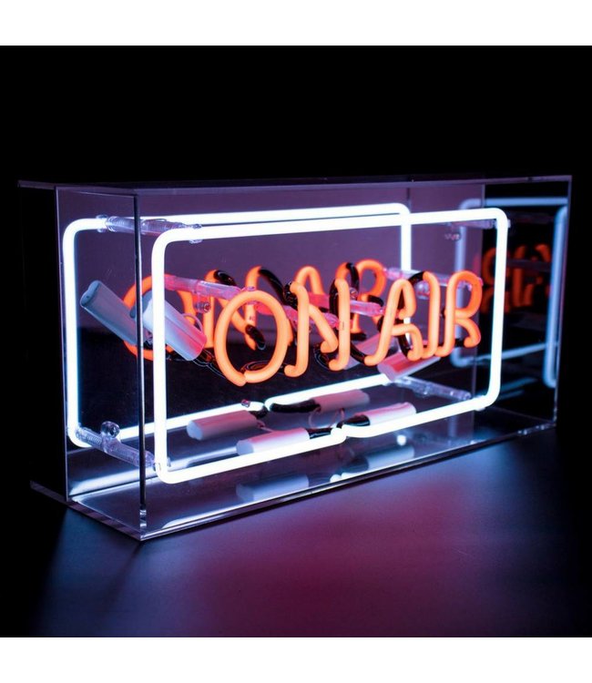 Neon "On Air" Lightbox Sign