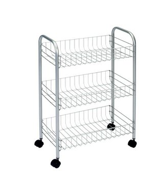 METALTEX Lugano Trolley | Argent