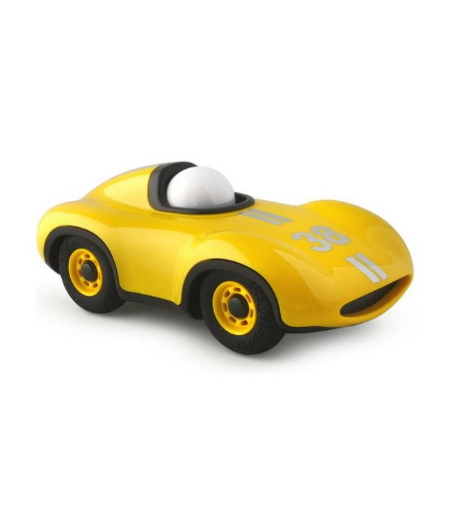 Voiture de Course "Speedy Le Mans" en Jaune