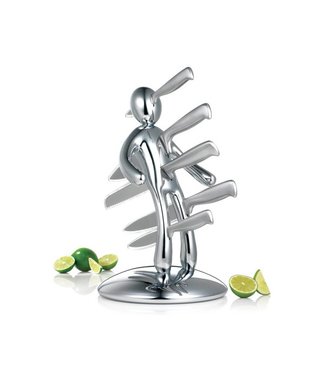 VOODOO Knife Block in Chrome