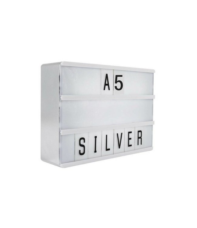 LIGHTBOX A5 | Silber