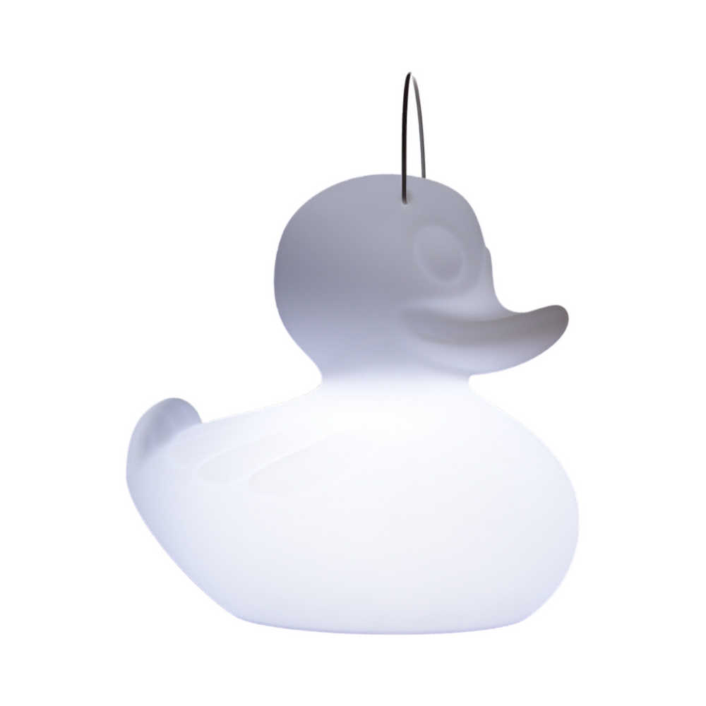 XL Kermis-Bad-Eend Lamp Wit
