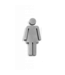 Deurpictogram Vrouw & Man