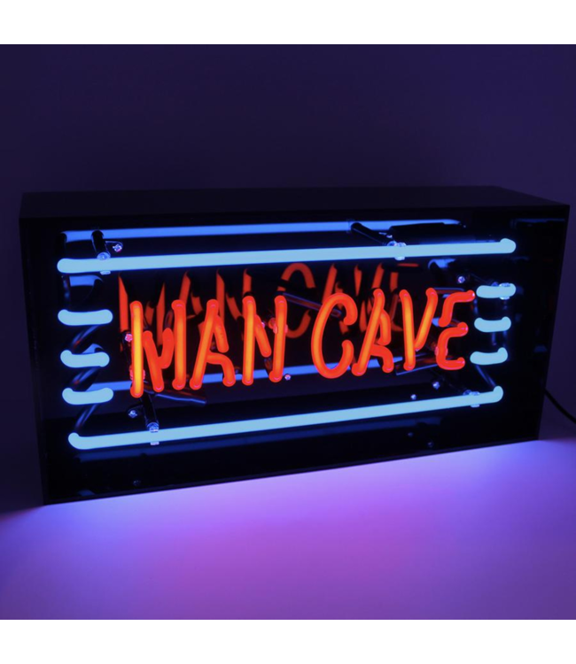 Neon "Man Cave" Lightbox Sign