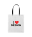 I LOVE DESIGN Tote Bag