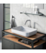 CARVO Glass Bathroom Shelf