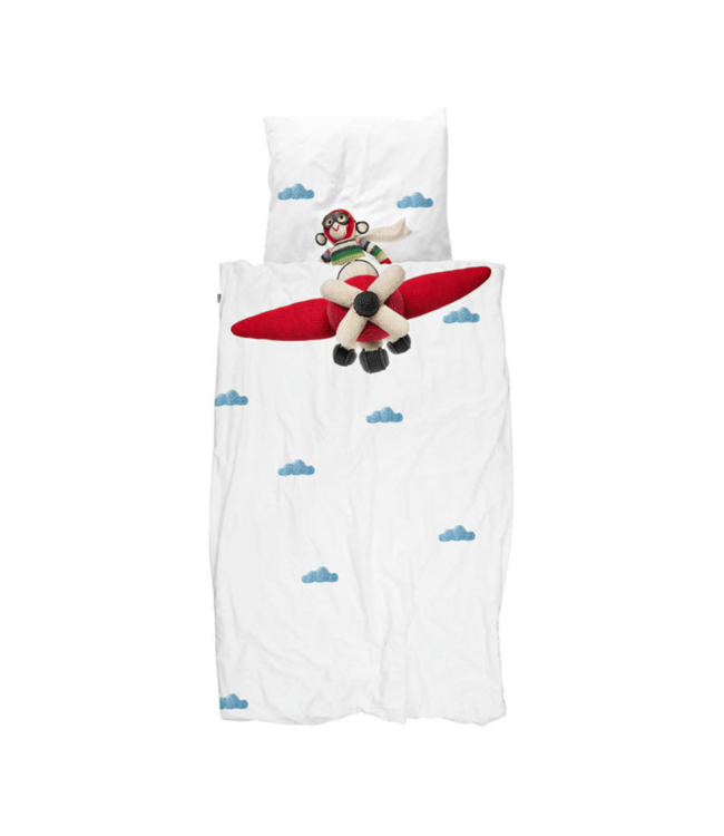 Duvet Cover "Airplane & Monkey"