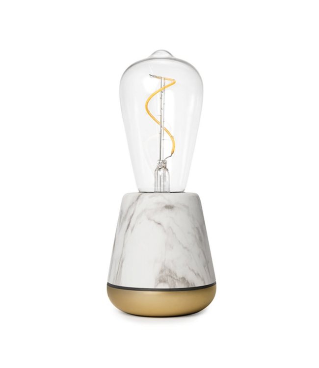 ONE Lampe de Table - Marbre Blanc