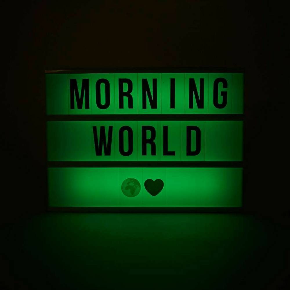 LIGHTBOX A4 | LED Multi Farben