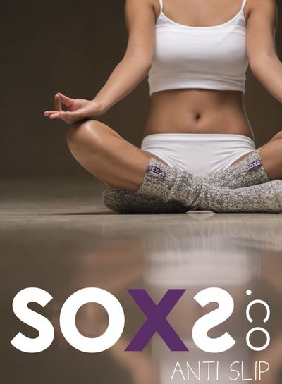 Soxs Yoga Anti slip paars label OUT OF STOCK