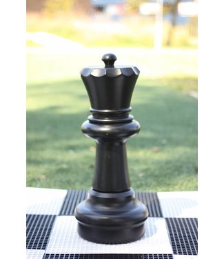 Ubergames XXL Schachfigur, Dame Weiss oder Schwarz, 60 cm.2 teilig.