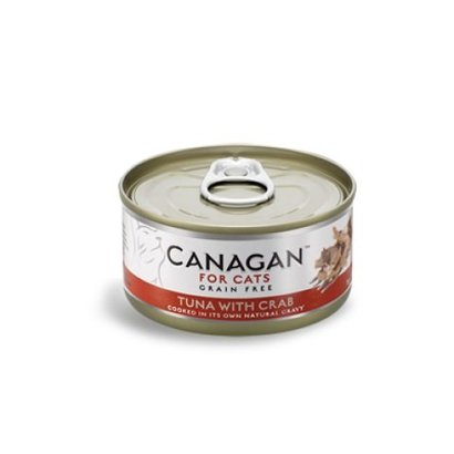 CANAGAN Tuna with Crab 12x75gram