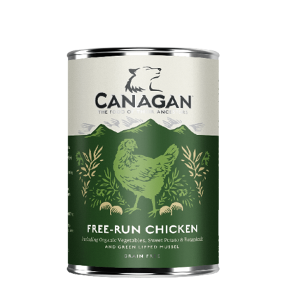 CANAGAN Vrije uitloop kip 12x395gram