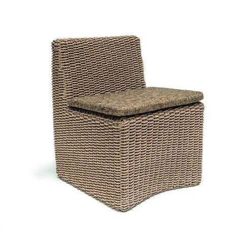 GOMMAIRE Outdoor | Organic Living Stol Claire | PE-flettet naturlig