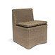 GOMMAIRE - Organic Living - Design Furniture Stol Claire | PE Wicker Natural GOMMAIRE - Organic Living - Design Furniture Stol Claire | PE Wicker Natural