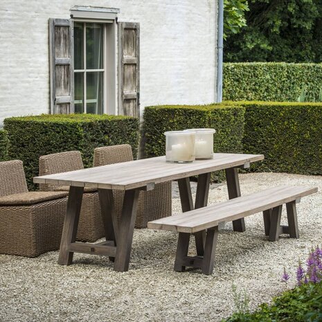 GOMMAIRE Outdoor | Organic Living Stuhl Claire | PE-Geflecht Natur