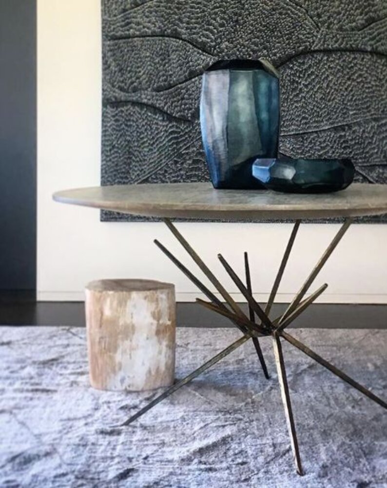 Guaxs Vase kubistisch groß | Ozeanblau / Indigo Guaxs Vase kubistisch groß | Ozeanblau / Indigo