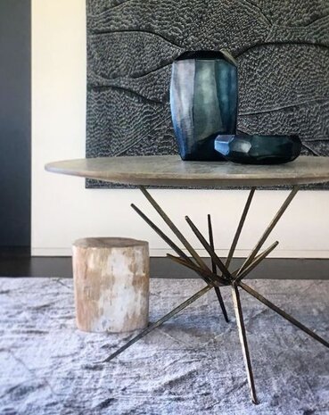 Guaxs Vase kubistisch groß | Ozeanblau / Indigo Guaxs Vase kubistisch groß | Ozeanblau / Indigo