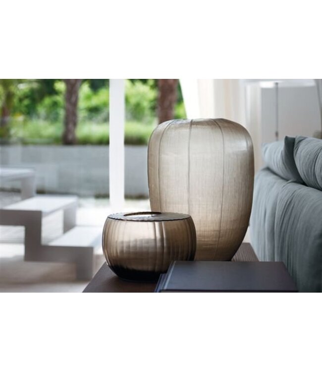 Guaxs Grand vase Gobi | Gris fumé