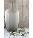 Guaxs Vase cubique haut | Gris fumé