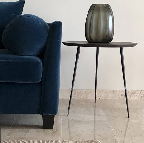 Guaxs Vase Koonam M | Indigo / Gris fumé Guaxs Vase Koonam M | Indigo / Gris fumé