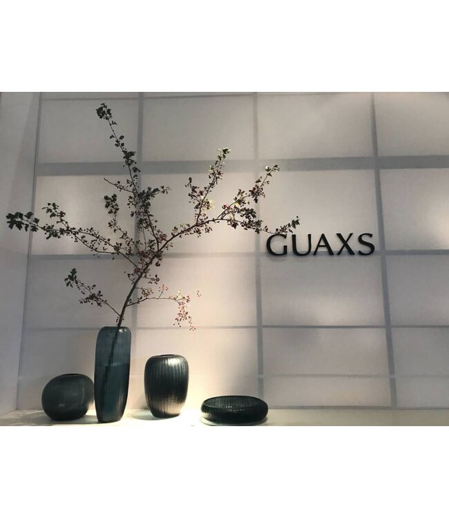 Guaxs Vase Gobi Round | Ocean Blue/Indigo
