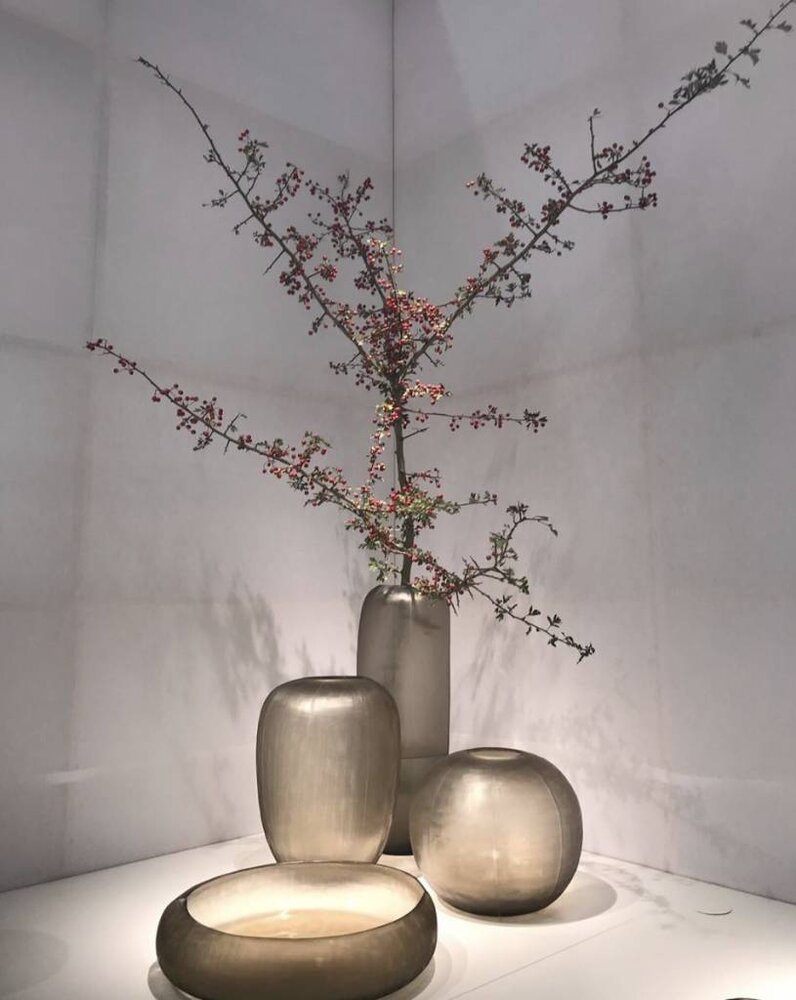 Guaxs Vase Smokegrey 美品 Guaxs smokegrey vase - Koonam - Lexas Interiors