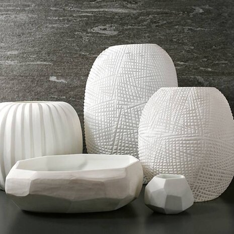 Guaxs Manakara Round Vase | Opal