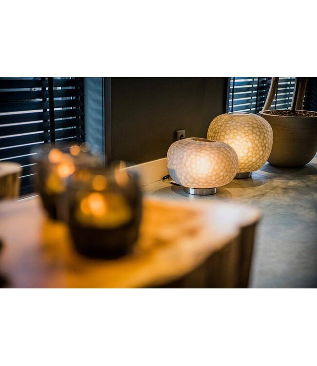 Guaxs Table lamp Erbse 2 | Clear / Smoke gray