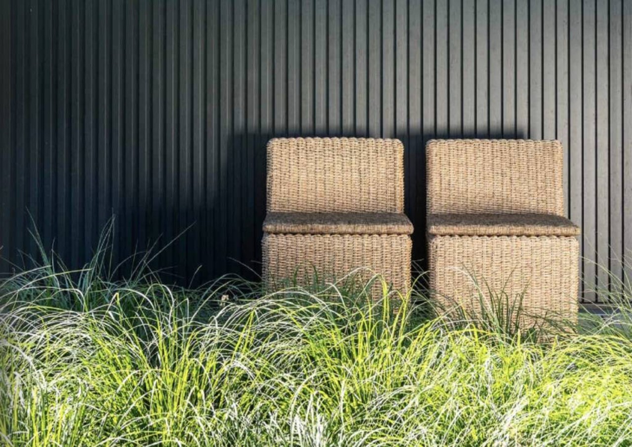 GOMMAIRE Outdoor | Organic Living Chair Claire | PE Wicker Natural