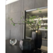Guaxs Vase Cubistic Tall | Indigo / Smoke gray