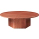 Gubi Table Basse Epic Ronde Ø110 | Travertin rouge Gubi Table Basse Epic Ronde Ø110 | Travertin rouge